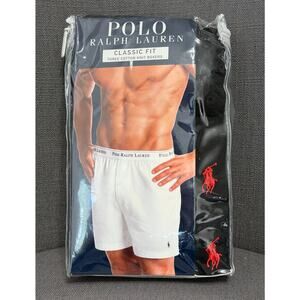 Polo Ralph Lauren men’s classic fit cotton knit boxers 3-pack New in Pkg.